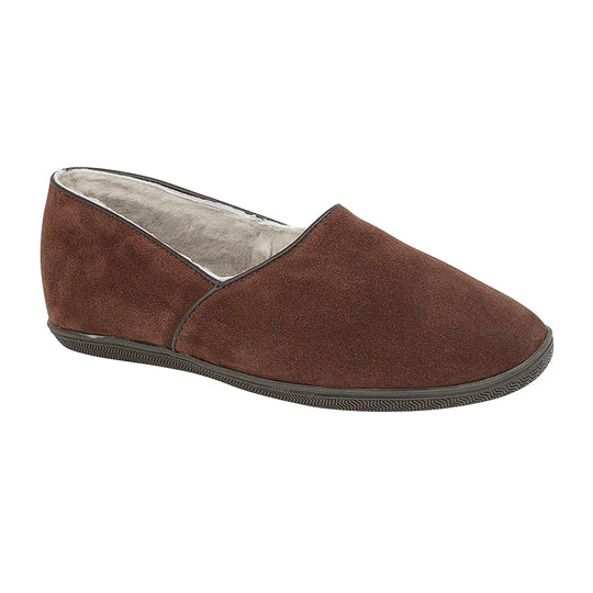 Draper Trevor Mens Sheepskin Slippers Sowerbys Shoes
