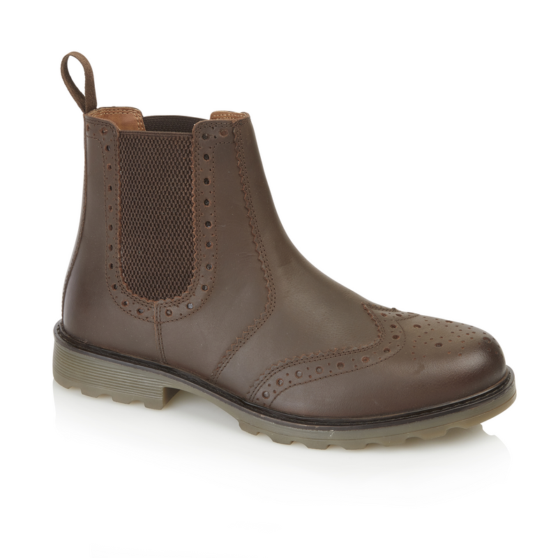 Catesby Mens Bute Brogue Ankle Boots