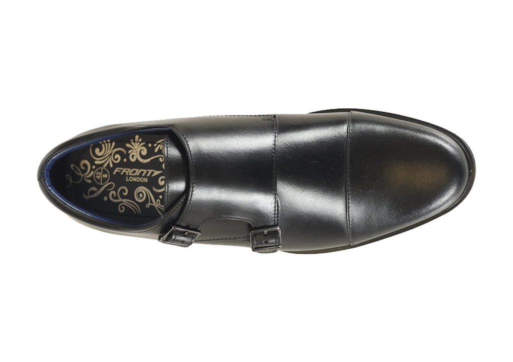 Front Davies Monk Strap Shoe