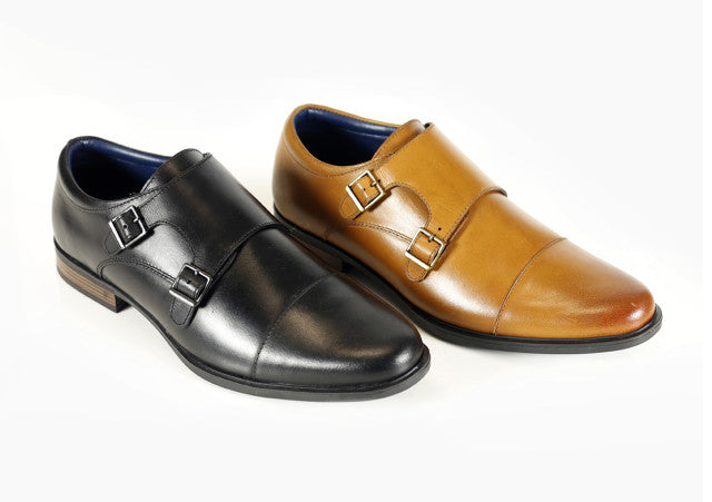 Front Davies Monk Strap Shoe