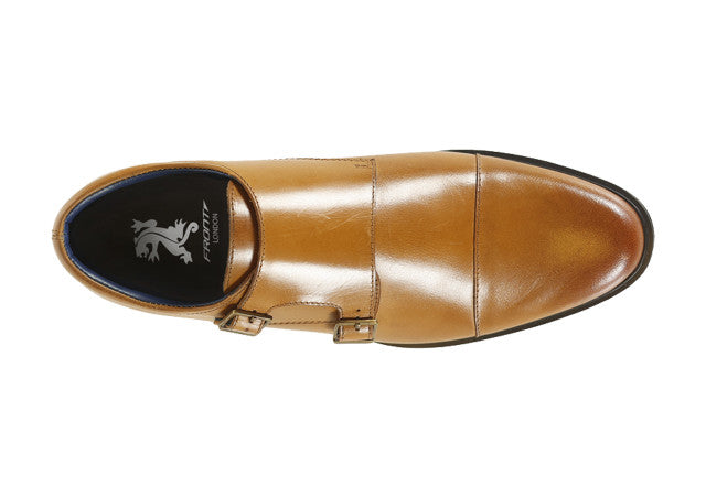 Front Davies Monk Strap Shoe