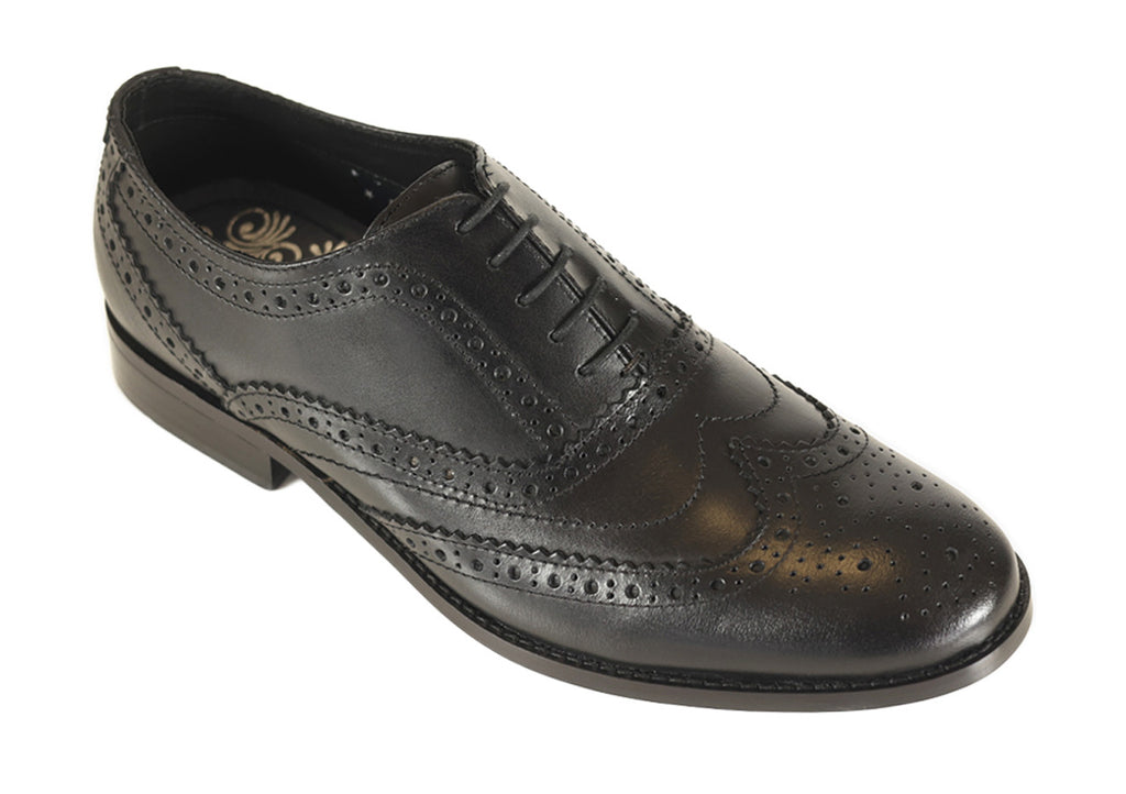 Front Diego Morrison Oxford Leather Brogue Shoe