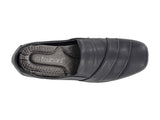 Boulevard Ladies Twin Gusset Rouched Casual Shoe