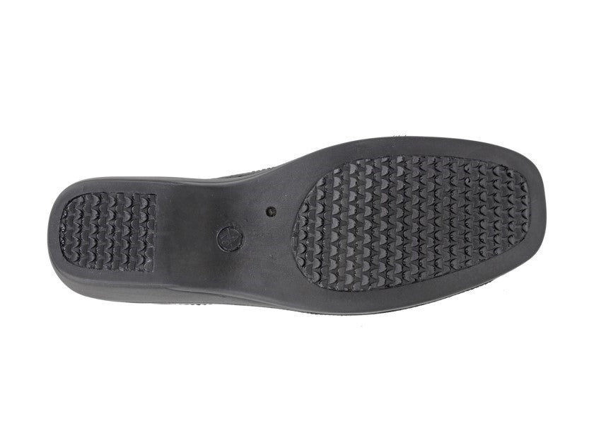 Boulevard Ladies Twin Gusset Rouched Casual Shoe