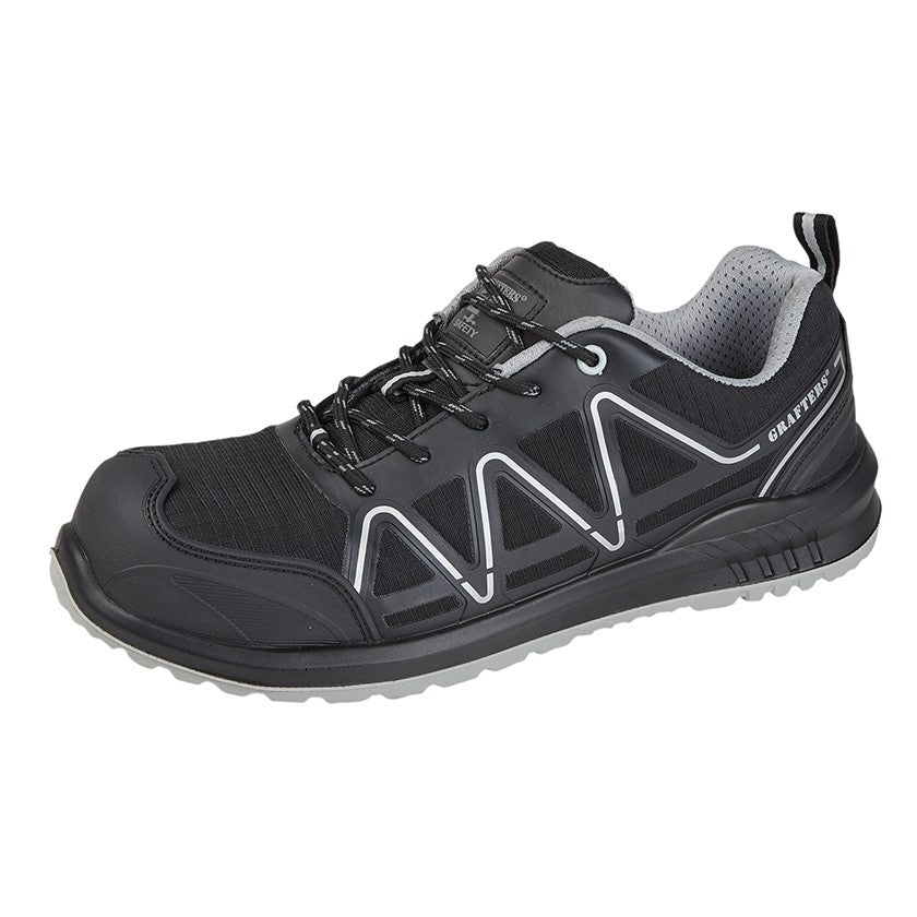 Mens Grafters Glass Fibre Safety Toe Cap Trainer Shoe Sowerbys Shoes