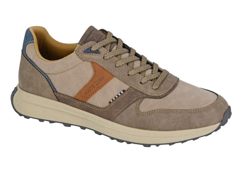 R21 Mens 6 Eye 2 Tone Leisure Trainer – Sowerbys Shoes