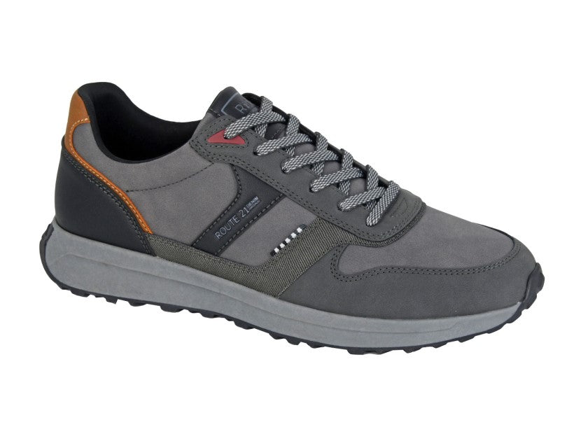 R21 Mens 6 Eye 2 Tone Leisure Trainer – Sowerbys Shoes