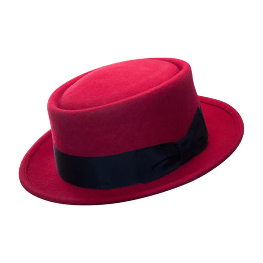 Pink pork shop pie hat