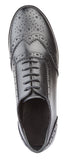 Cipriata Violetta Black Leather Brogue
