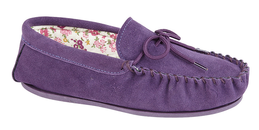 Ladies Mokkers Moccasin Slipper