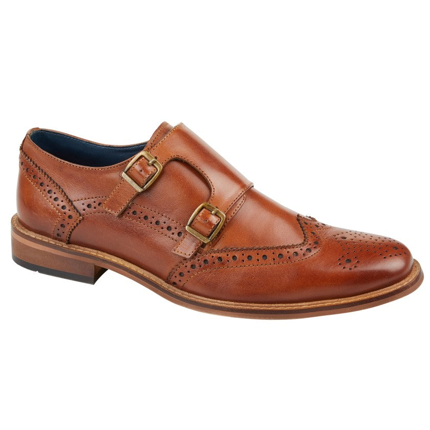 Mens Roamers Twin Buckle Monk Shoe – Sowerbys Shoes