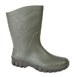 Dunlop Dee' Half ' Wellingtons Black or Green