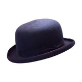 Navy Wool Felt Bowler Hat