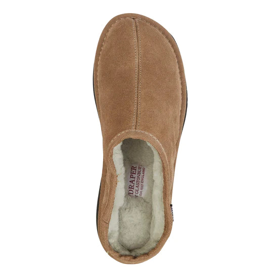 Draper Becky Womens Sheepskin Mule Slippers Sowerbys Shoes