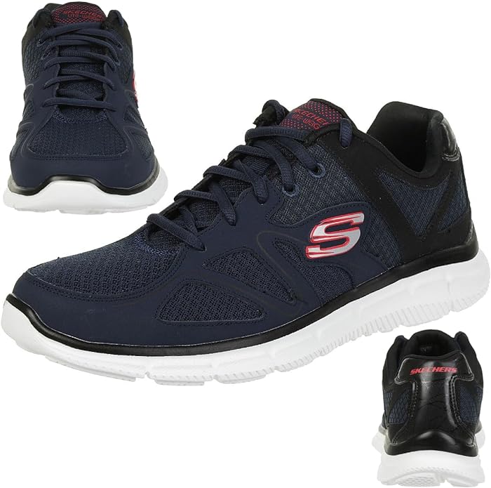 Skechers Mens Verse Flash Point Trainers Sowerbys Shoes