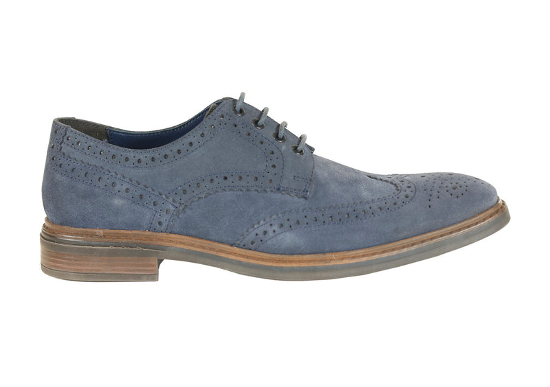 Front Balham Suede Brogue Shoe