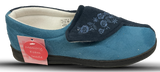 Jyoti Womens 'Julie' Velcro Fastening Slipper