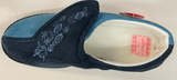 Jyoti Womens 'Julie' Velcro Fastening Slipper
