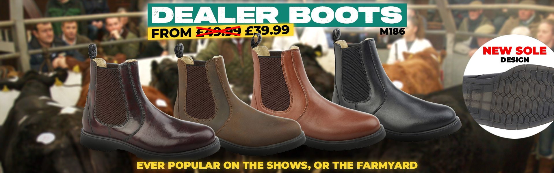 dealer boots for sale