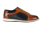 Front Gino Leather Sneaker