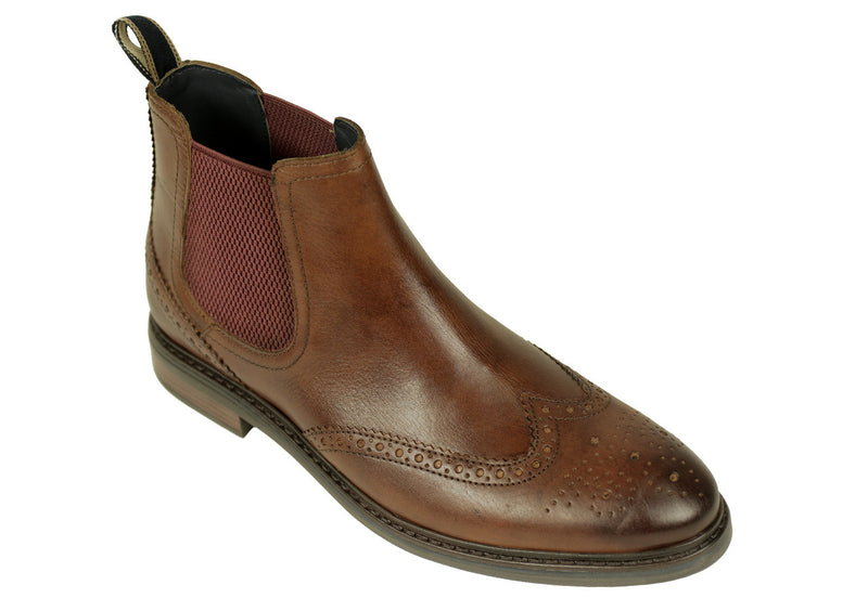 Front Henderson Leather Chelsea Boot