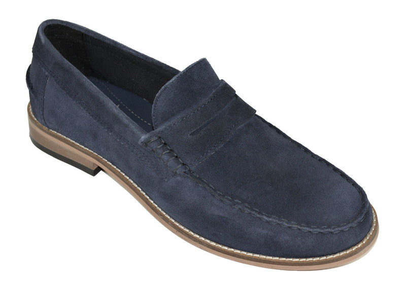 Front Jones Suede Slip-On Loafer