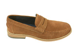 Front Jones Suede Slip-On Loafer
