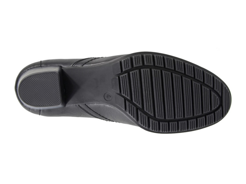 Ladies Boulevard High Cut Twin Zip Court Shoe