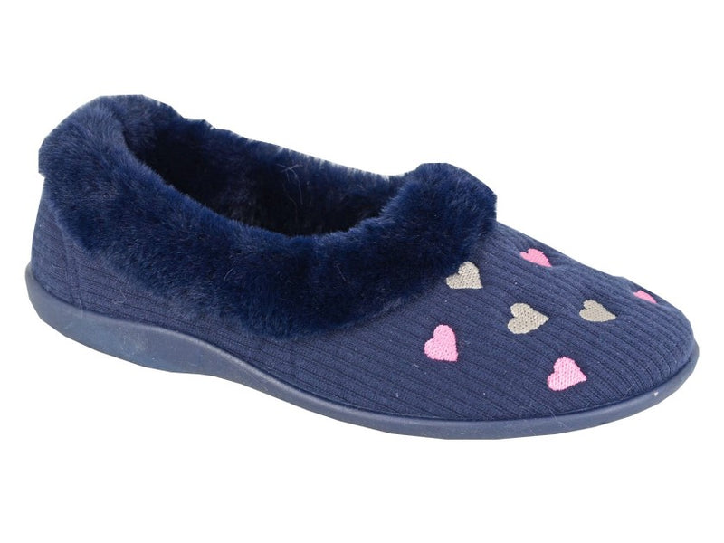 Sleepers 'Daisy' Faux Fur Full Cuff Slipper