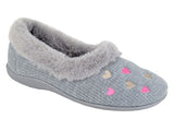 Sleepers 'Daisy' Faux Fur Full Cuff Slipper