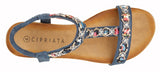 Cipriata 'Lia' Ladies Jewelled Sling Back Sandal