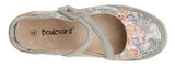 Ladies Touch Fastening Leather Bar Shoe