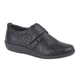 Ladies Touch Fastening Bar Shoe