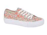 Ladies Canvas Lace to Toe Shoe