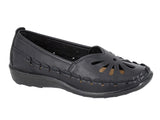 Closed Toe Ladies Punched Casual