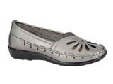 Closed Toe Ladies Punched Casual