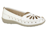Closed Toe Ladies Punched Casual
