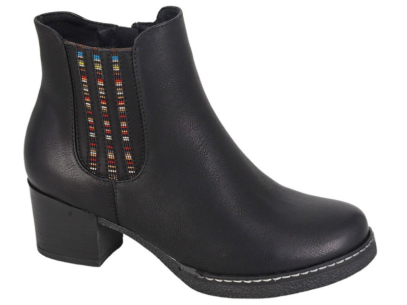 Ladies Cipriata Zip Gusset Ankle Boot