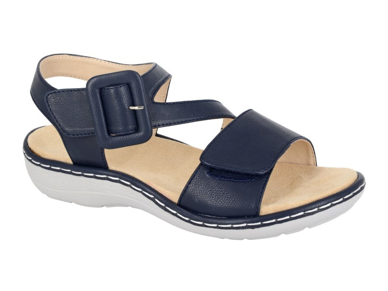 Ladies Twin Touch Fastening Sandal