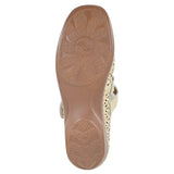Boulevard Ladies Touch Fastening Perforated Bar Casual Shoe