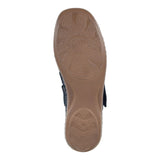 Boulevard Ladies Touch Fastening Perforated Bar Casual Shoe