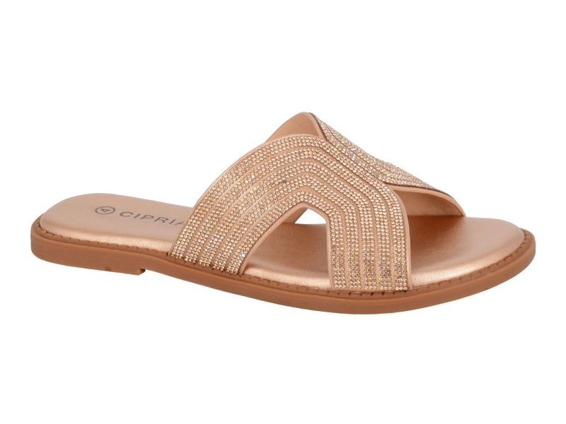 Cipriata Ladies 'Celina' Jewelled Mule Sandal