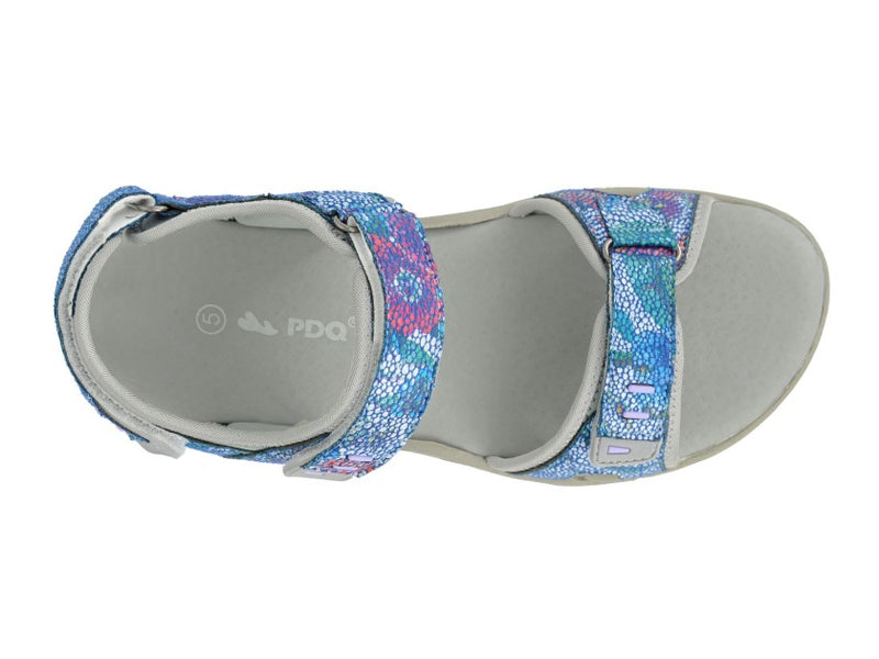 PDQ Ladies 3 Touch Fastening Halter Back Sports Sandal