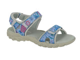 PDQ Ladies 3 Touch Fastening Halter Back Sports Sandal