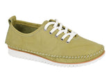Ladies Mod Comfys Softie Leather Shoe