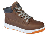 Grafters Leather Safety Trainer Boot