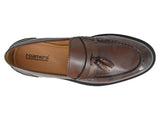 Roamers Leather Toggle Saddle Loafer