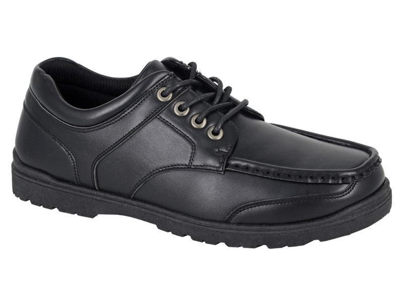 Grafters Mens Leather Uniform Shoes