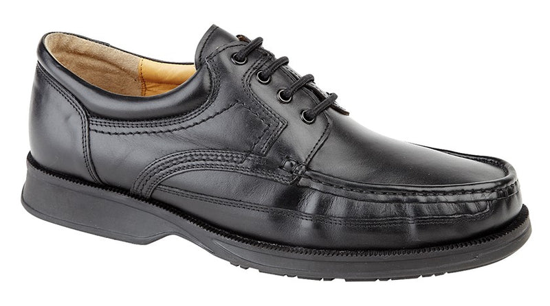 Roamers Soft Leather Canoe Lace Up Shoes