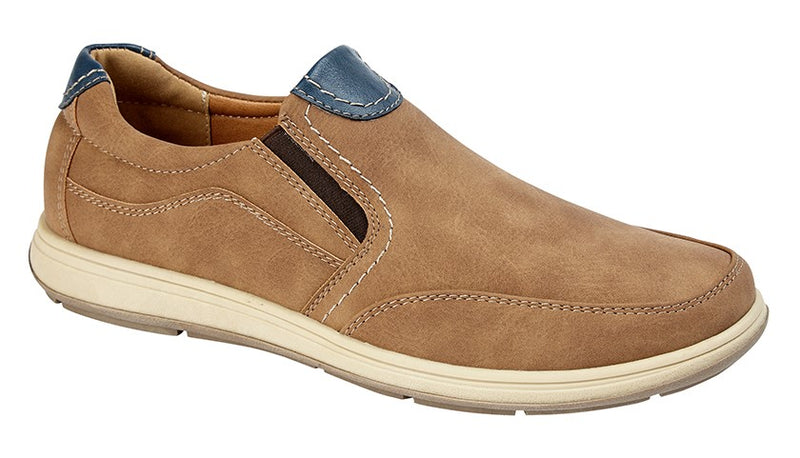 Scimitar Twin Gusset Casual Summer Canvas Shoe